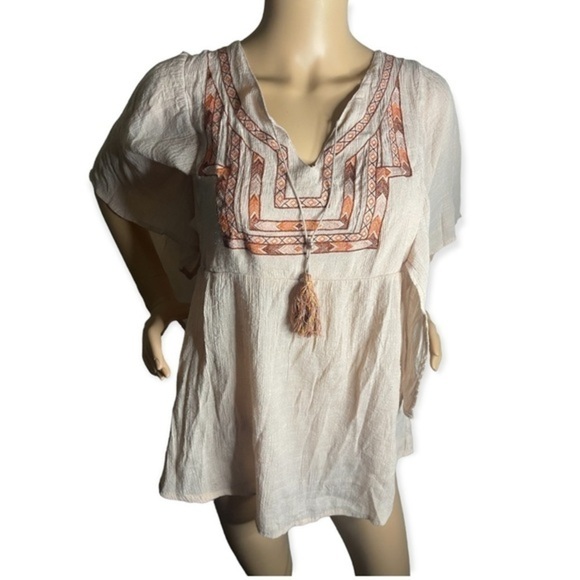 𝅺KNOX Rose boho top size 1 - Picture 2 of 4